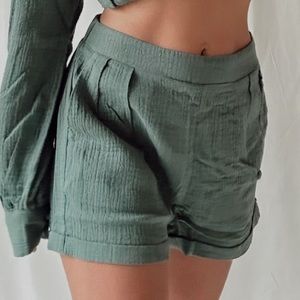 Cotton Summer Gauze Shorts
